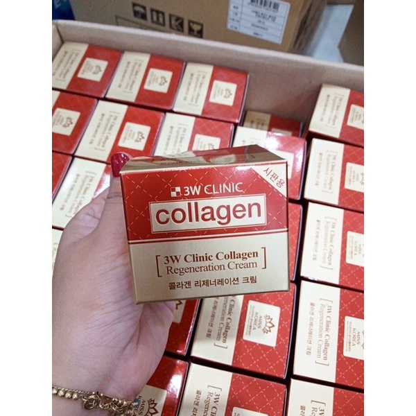 Kem dưỡng da chống lão hóa 3W Clinic Collagen Regeneration Cream🌸