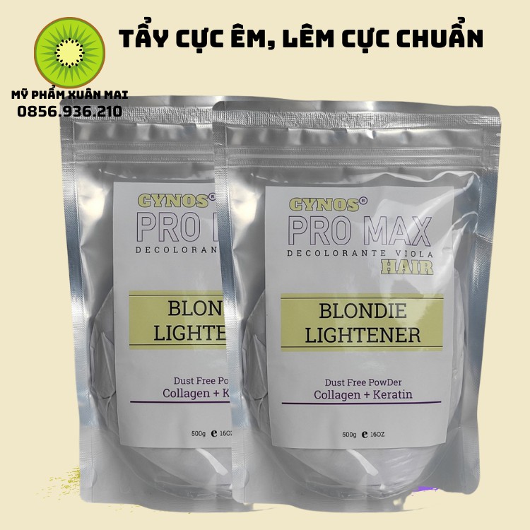 Bột Tẩy Tóc Cynos Promax New Thế Hệ Mới Bổ Sung Khử Vàng 500g