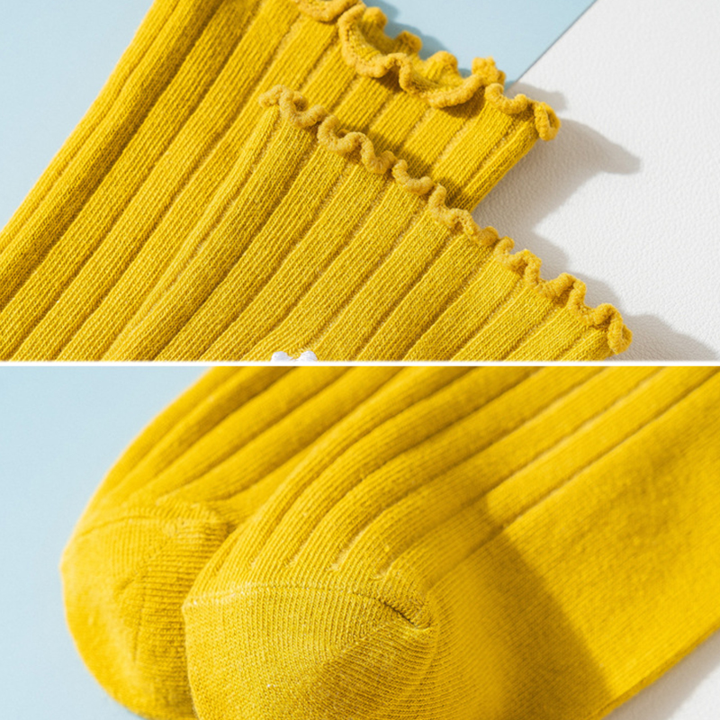 【cfh】Streetwear Little Daisies Embroider Cute Socks Women Japanese Korean Harajuku Style Kawaii Socks Autumn Winter for Ladies | BigBuy360 - bigbuy360.vn