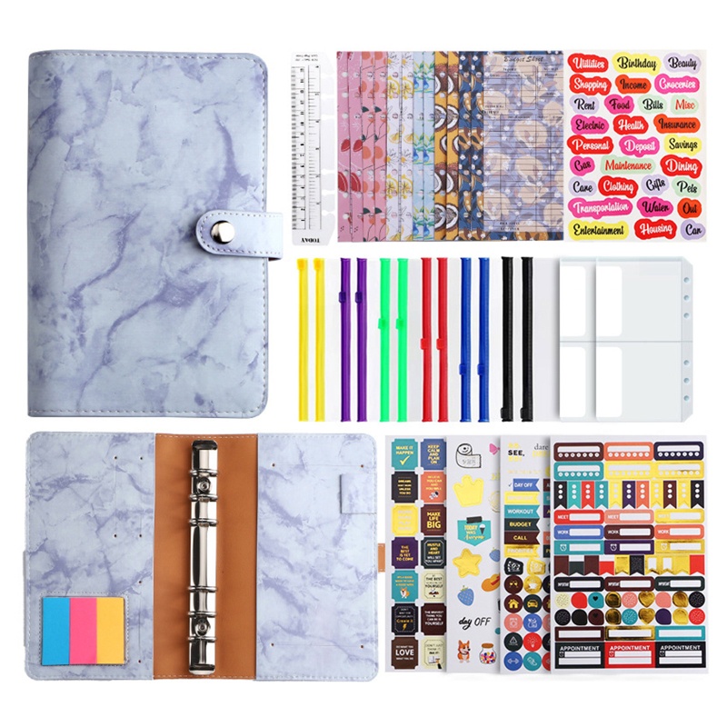 Sổ Kế Hoạch Tiết Kiệm Tiền Khổ A6 Thời Trang