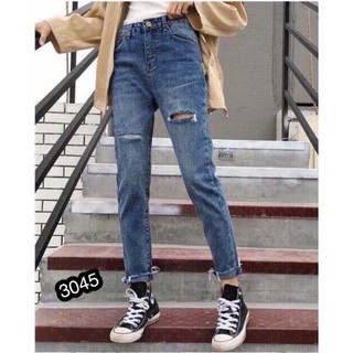 Quần baggy jean nữ