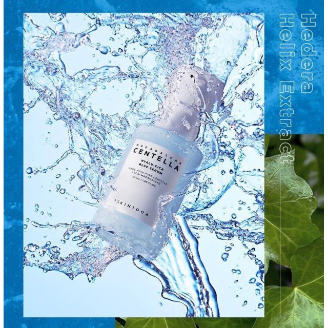 Tinh Chất Skin1004 Cấp Ẩm Làm Dịu & Dưỡng Sáng Da 50ml Madagascar Centella Hyalu-Cica Blue Serum 50ml