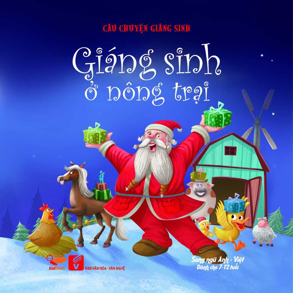 SÁCH -Câu chuyện giáng sinh (Song Ngữ Anh - Việt) - Tác giả Young Angel International, Ấn Độ