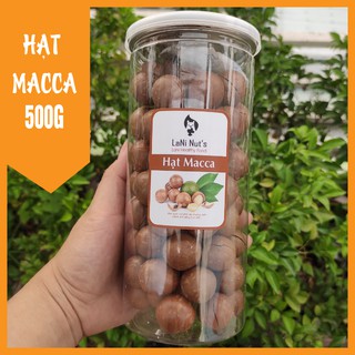 Hạt macca Úc nứt tự nhiên loại size L (bao ngon) - Dinh dưỡng tốt bổ sung ăn kiêng giảm cân 500g