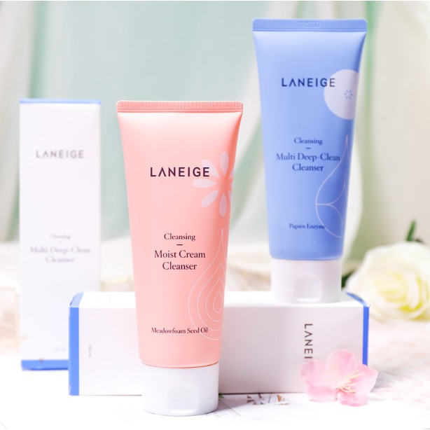 Sữa Rửa Mặt Tạo Bọt Laneige Dưỡng Ẩm Làm Sạch Sâu 150ml