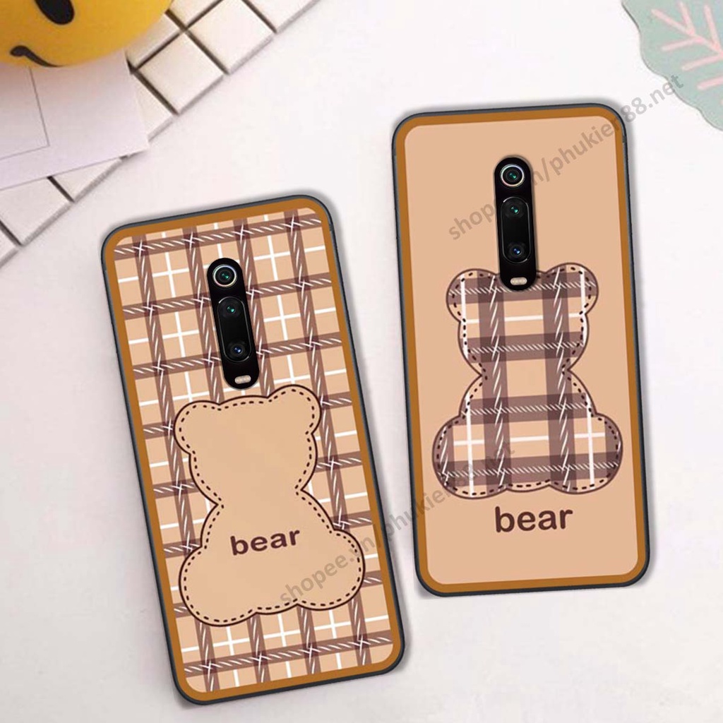 Ốp lưng Xiaomi Redmi K20 / MI 9T ốp điện thoại LineBear, bé tóc xù, hoa siêu đẹp