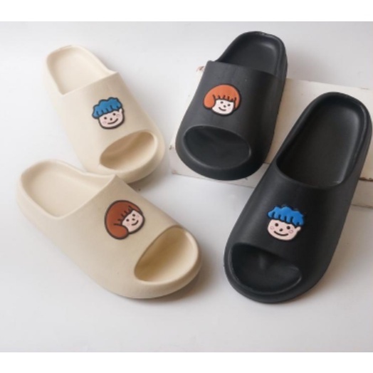 DÉP QUAI NGANG NỮ HÌNH BOY AND GIRL ( TĂNG LÊN 2 SIZE SO VỚI DÉP FROM CHUẨN)