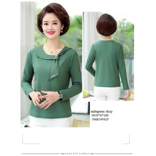 tk14-0420-ÁO KIỂU TRUNG NIÊN THIẾT KẾ s-6xl