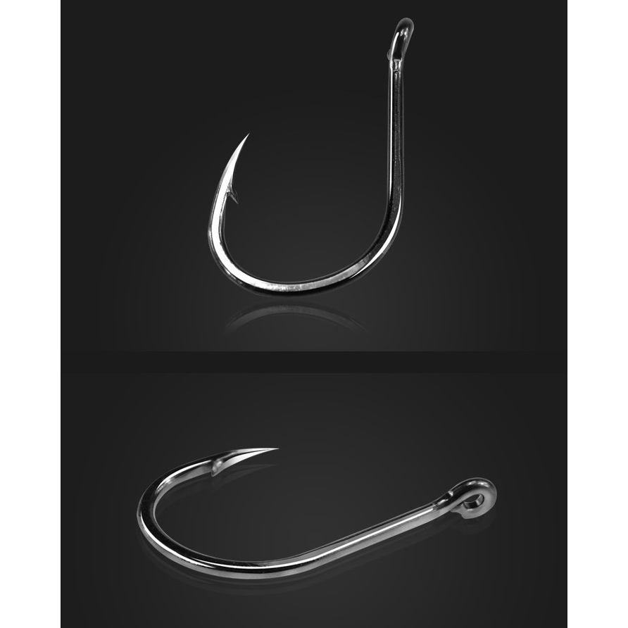 Hộp 50 Lưỡi Câu Cá Bằng Thép Carbon Cao Cấp