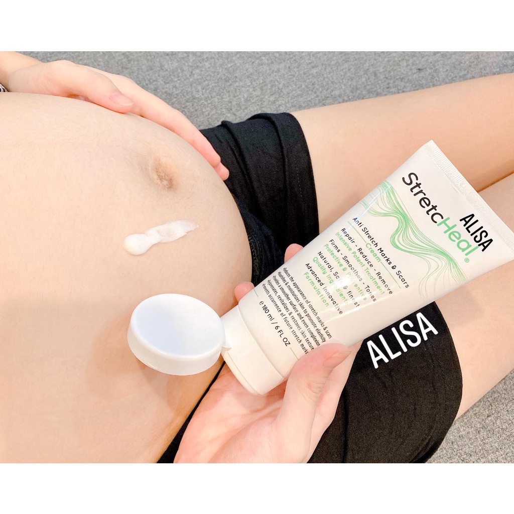 Dầu dưỡng giúp mờ sẹo &amp; giảm rạn da - ALISA
