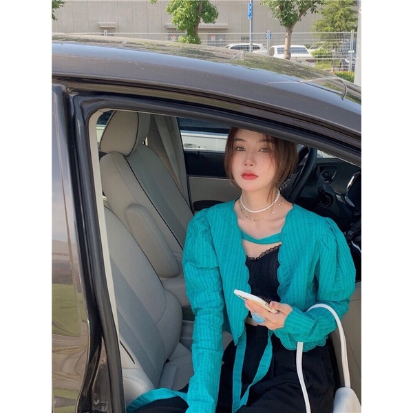 💕✨Áo khoác tay dài kiểu cách cho nàng nhẹ nhàng💕 ảnh thật ở cuối