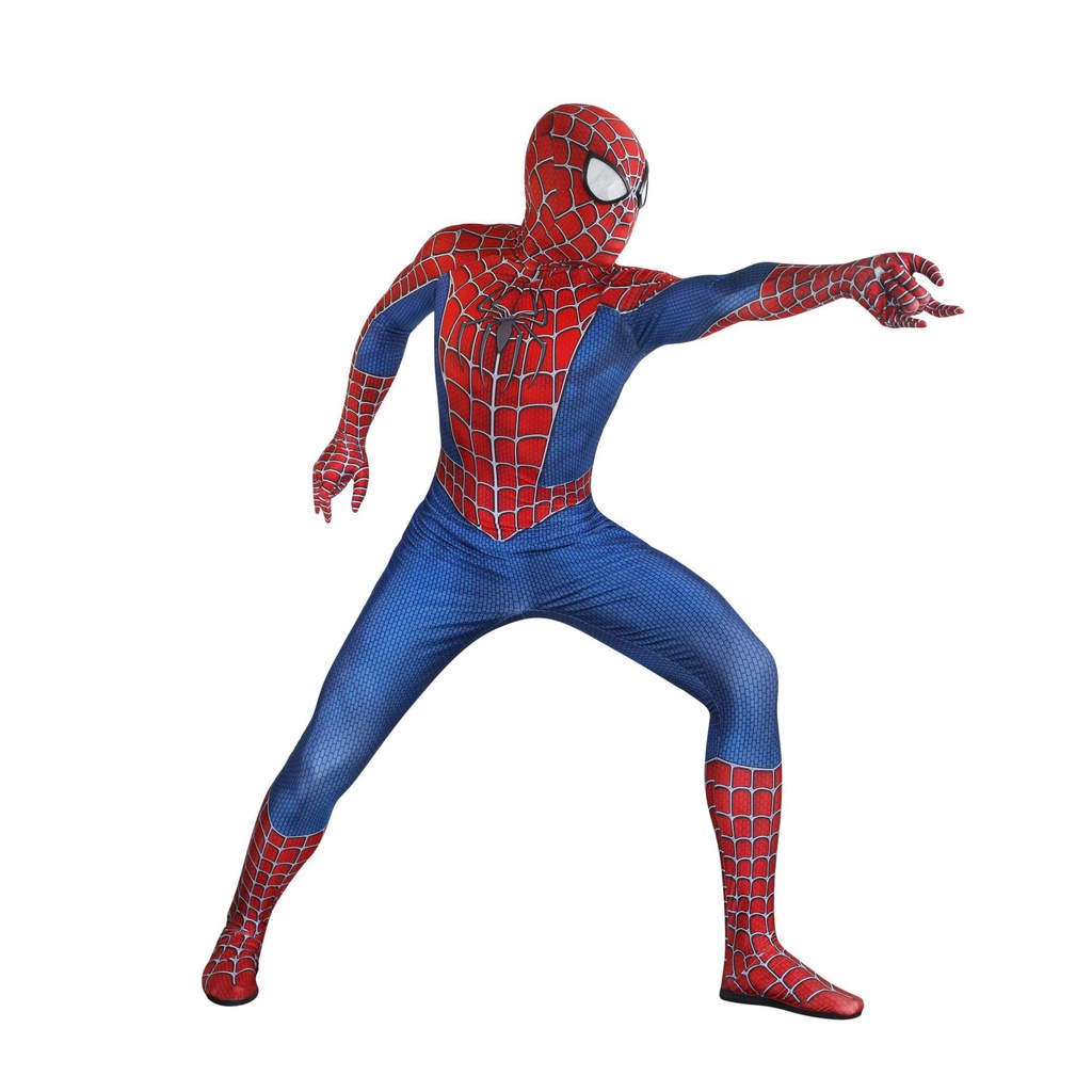Marvel Bộ Đồ Liền Thân Hóa Trang Người Nhện 3D Độc Đáo