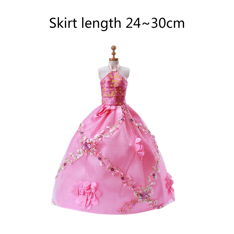 Đầm Đồ Chơi Búp Bê Thời Trang Dành Cho Bé Gái