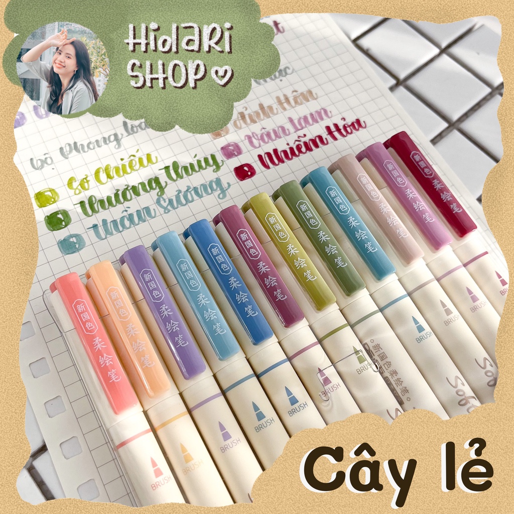 Cây lẻ Bút Luyện Calligraphy Soft Brush Sign Pen - Hidari