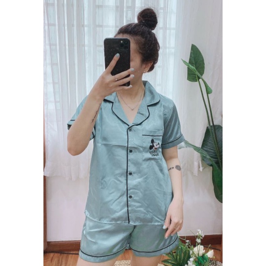 BỘ ĐÙI VIỀN PHI LỤA có túi quần