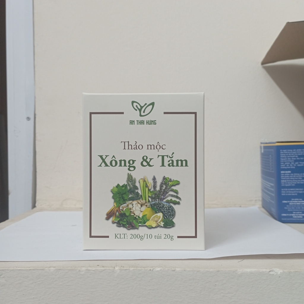 Muối Tắm, Xông &amp; Tắm thảo mộc, giải cảm hạ sốt, sát khuẩn toàn thân