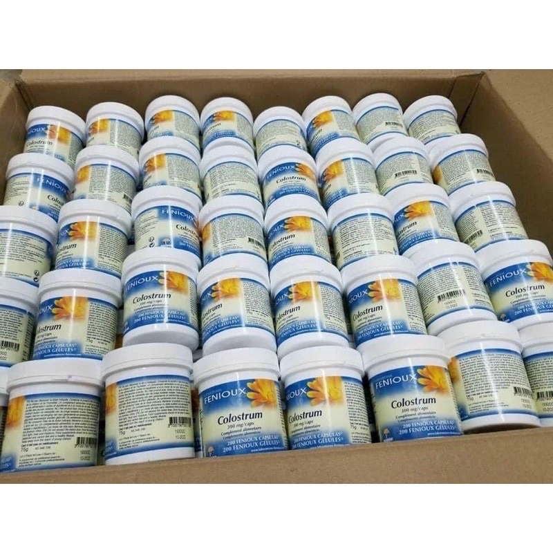 Sữa non Pháp Fenioux Colostrum -Hộp 200 viên cho bé từ sơ sinh(Chính hãng)