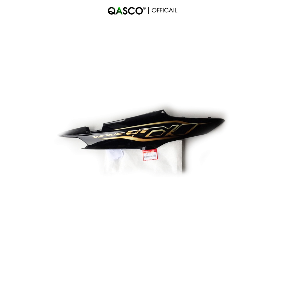 Bộ ốp sườn phải HONDA Wave Alpha 110 (2020+) (đen bóng)  QA(64600K89V50ZD) _( ZZ11 5B)