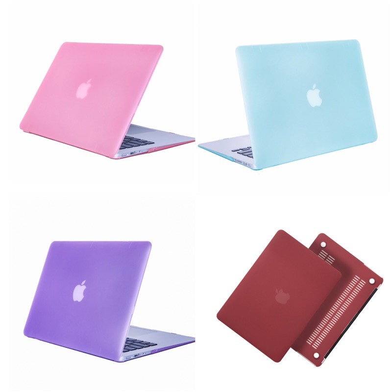 Ốp mac loại trong che táo combo ốp + phủ phím macbook đủ dòng