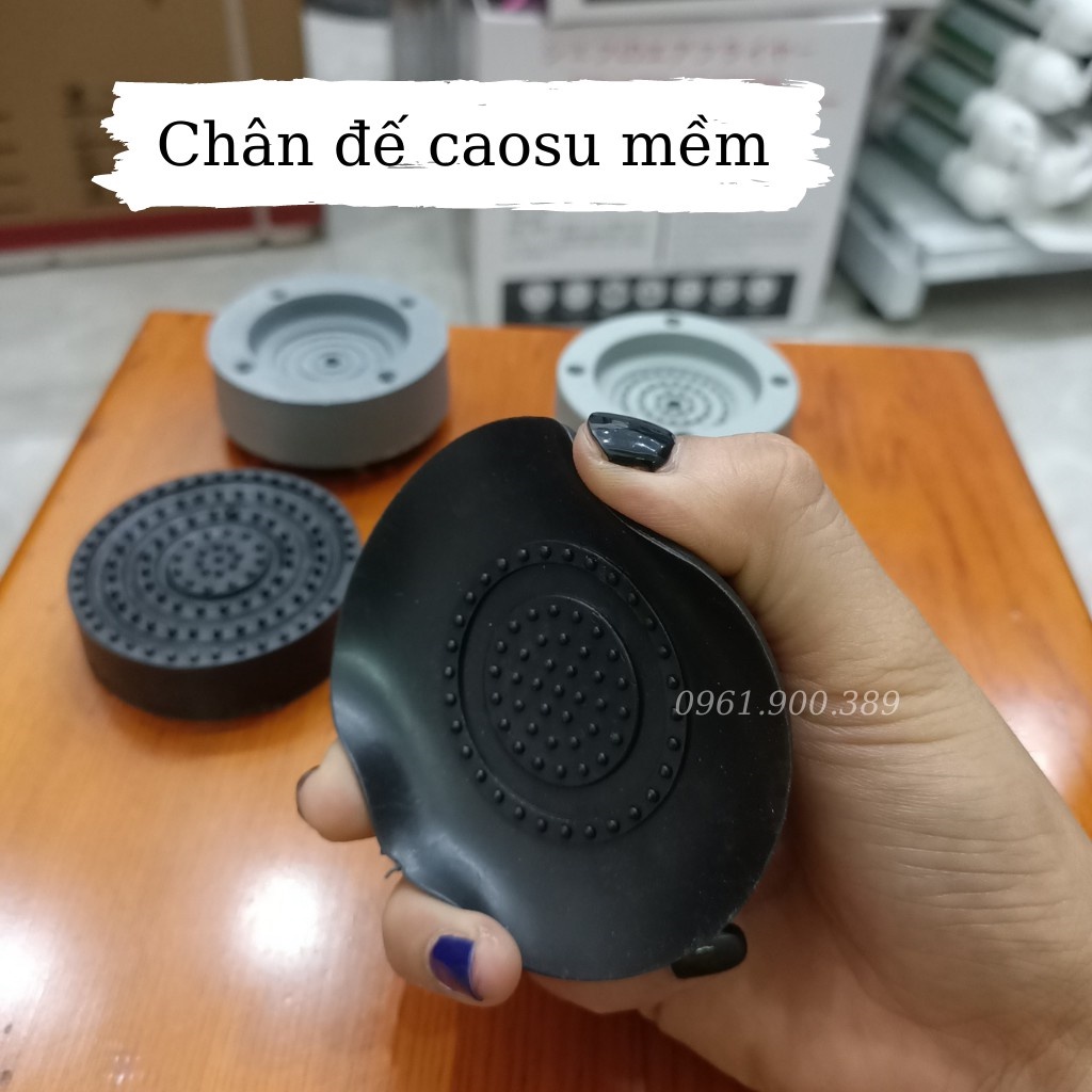 Bộ 4 chân Chống rung chân đỡ đa năng, chống rung máy giặt kiểu mới.