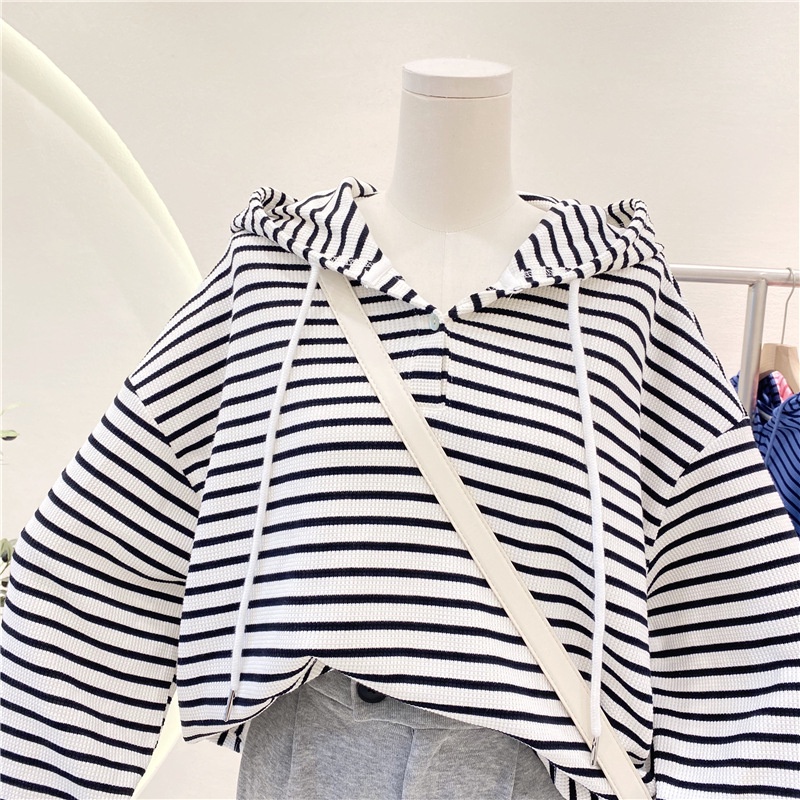 SUXI Áo hoodie dài tay thời trang mùa thu mới cho nữ