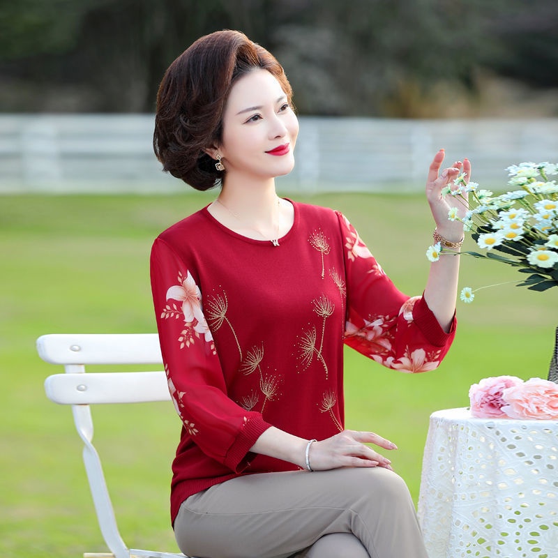 Áo Sơ Mi Chiffon Dáng Rộng Phong Cách Phương Tây Thời Trang Mùa Hè Cho Nữ