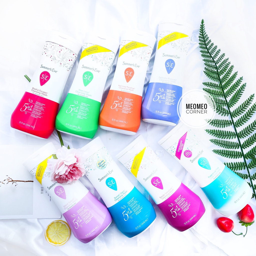 Dung Dịch Vệ Sinh Hằng Ngày Summer's Eve  444ml 5in1 Mỹ Summer Eve