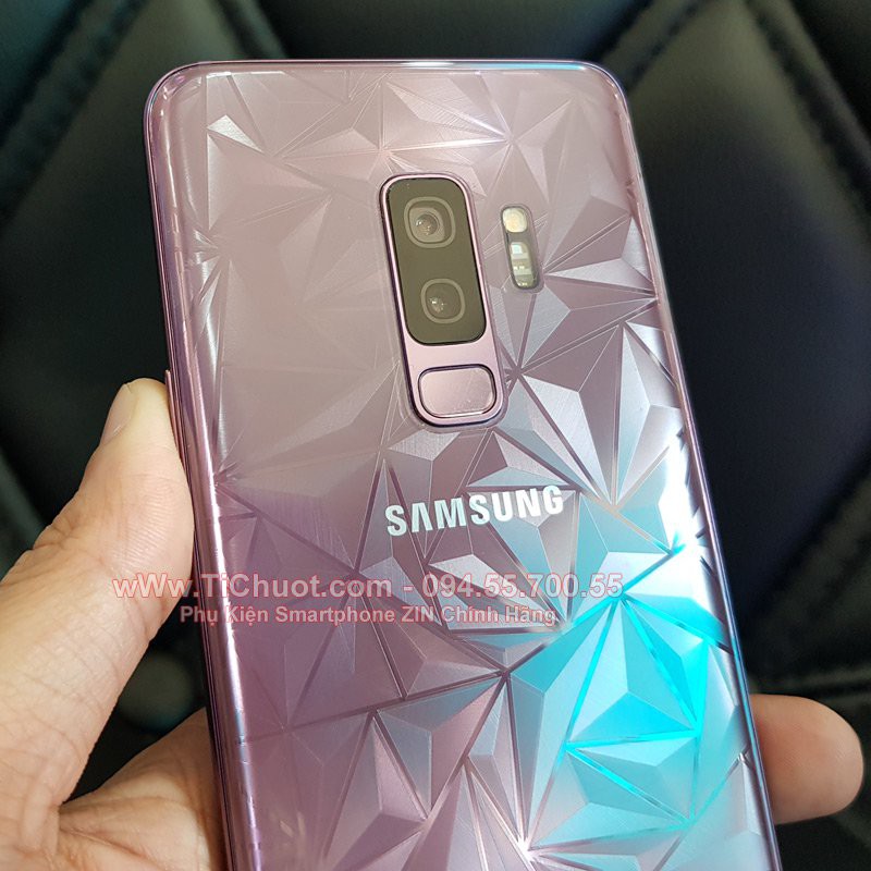 Dán Dẻo 3D Kim cương Samsung S9/ S9 Plus Mặt Sau