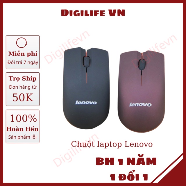 Chuột Quang Lenovo Mini Có Dây Dùng Cho Máy Tính Laptop