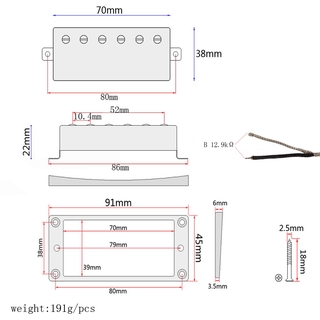 LP Pickup Đôi Cho Đàn Guitar Điện