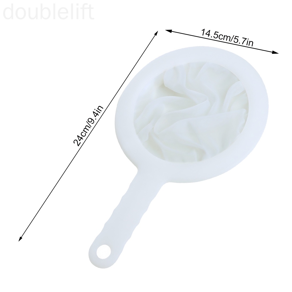 Lưới Lọc Sữa Đậu Nành / Cà Phê Bằng Polyester Có Tay Cầm Tiện Dụng 100 Ngăn