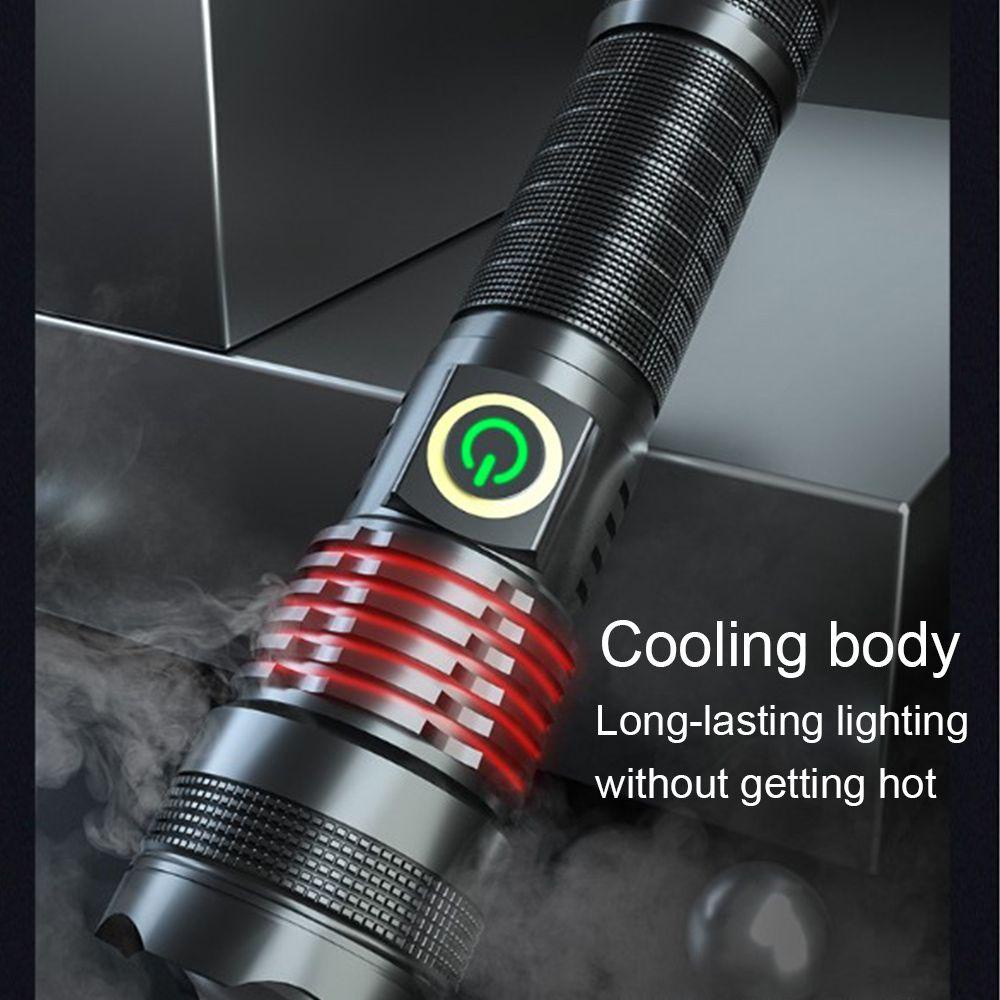 Đèn LED Chiếu Sáng 5 Chế Độ Chiếu Sáng Đa Năng Cổng Sạc USB