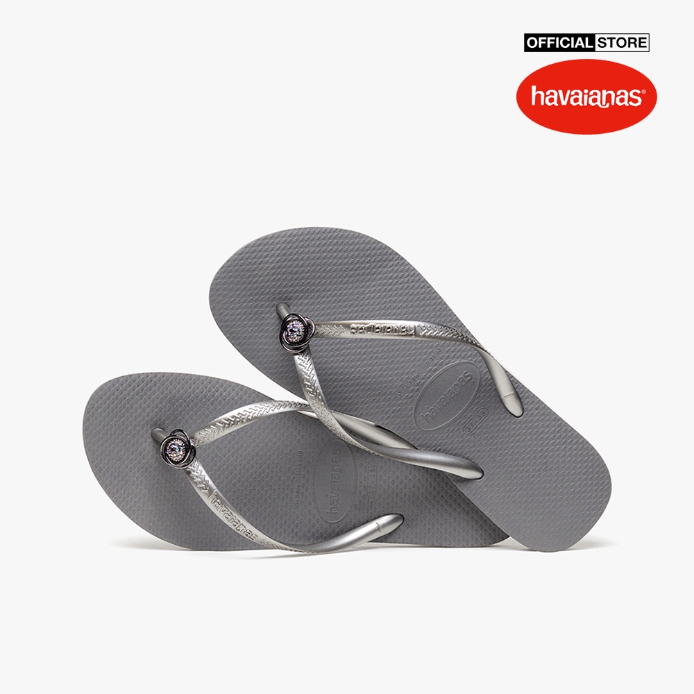 HAVAIANAS - Dép nữ Slim Crystal Rings 4144519-5178