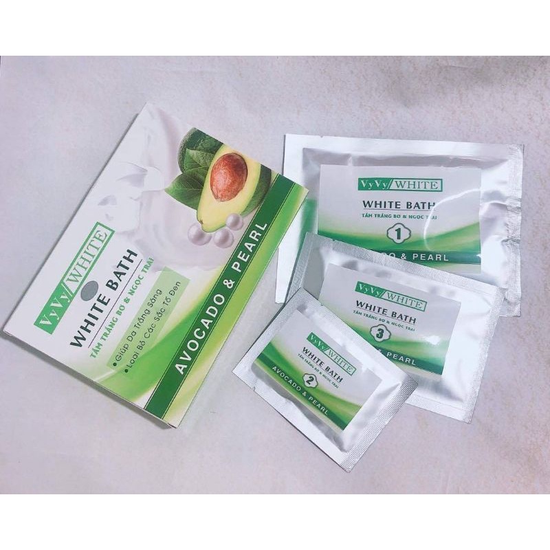 Tắm trắng &amp; ngoc trai VyVy White