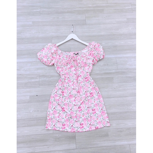 ĐẦM HOA NGỰC CÚP LI TAY BỒNG