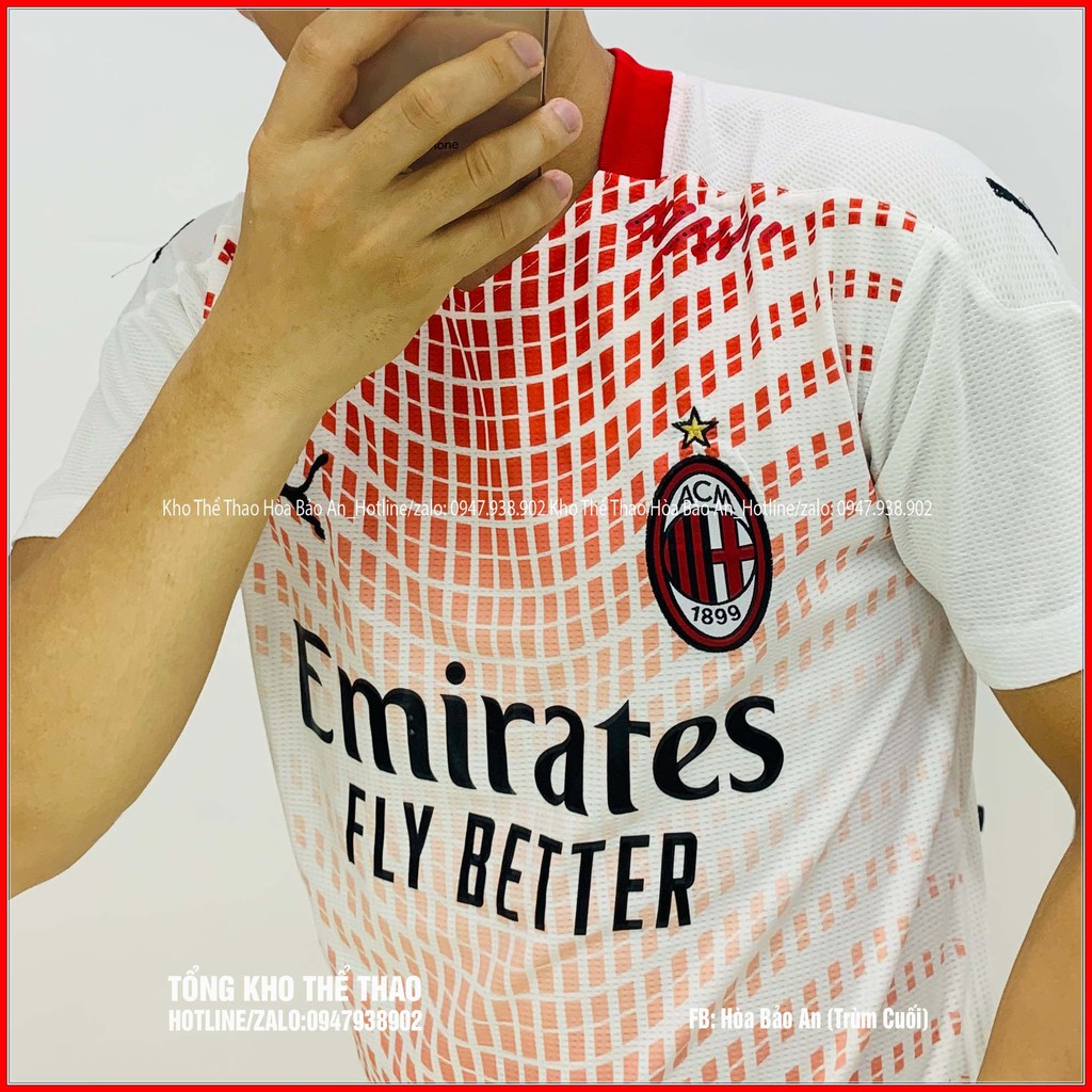 Quần Áo Bóng Đá/ FREESHIP/ Quần áo đá banh CLB AC Milan Cao Cấp mùa 2021