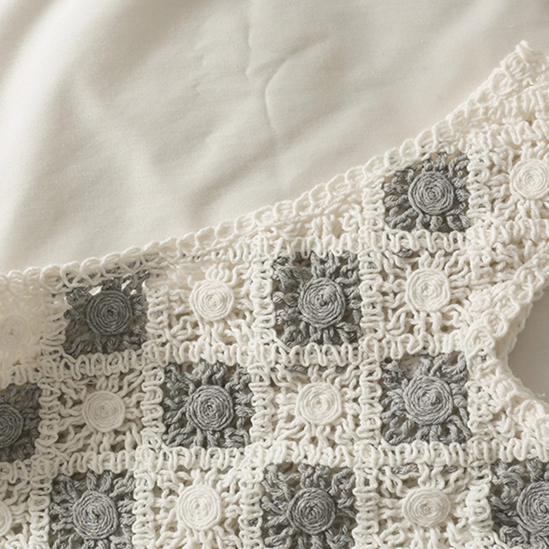 Áo Khoác Cardigan Dệt Kim Sát Nách Cài Nút Họa Tiết Hình Thoi Thời Trang Cho Nữ