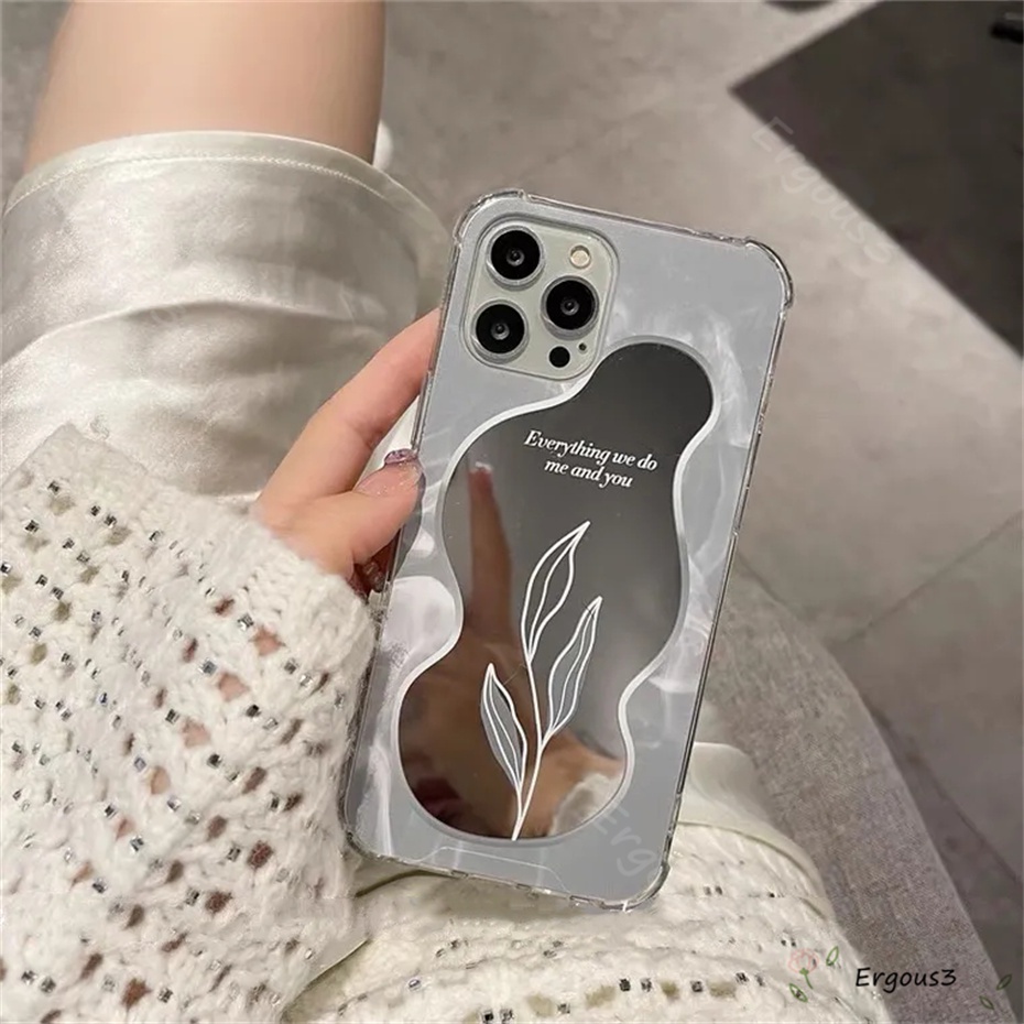 Ốp Điện Thoại Mặt Gương Cho iPhone 13 12 11 Pro Max SE2020 X XR Xs Max 7 8