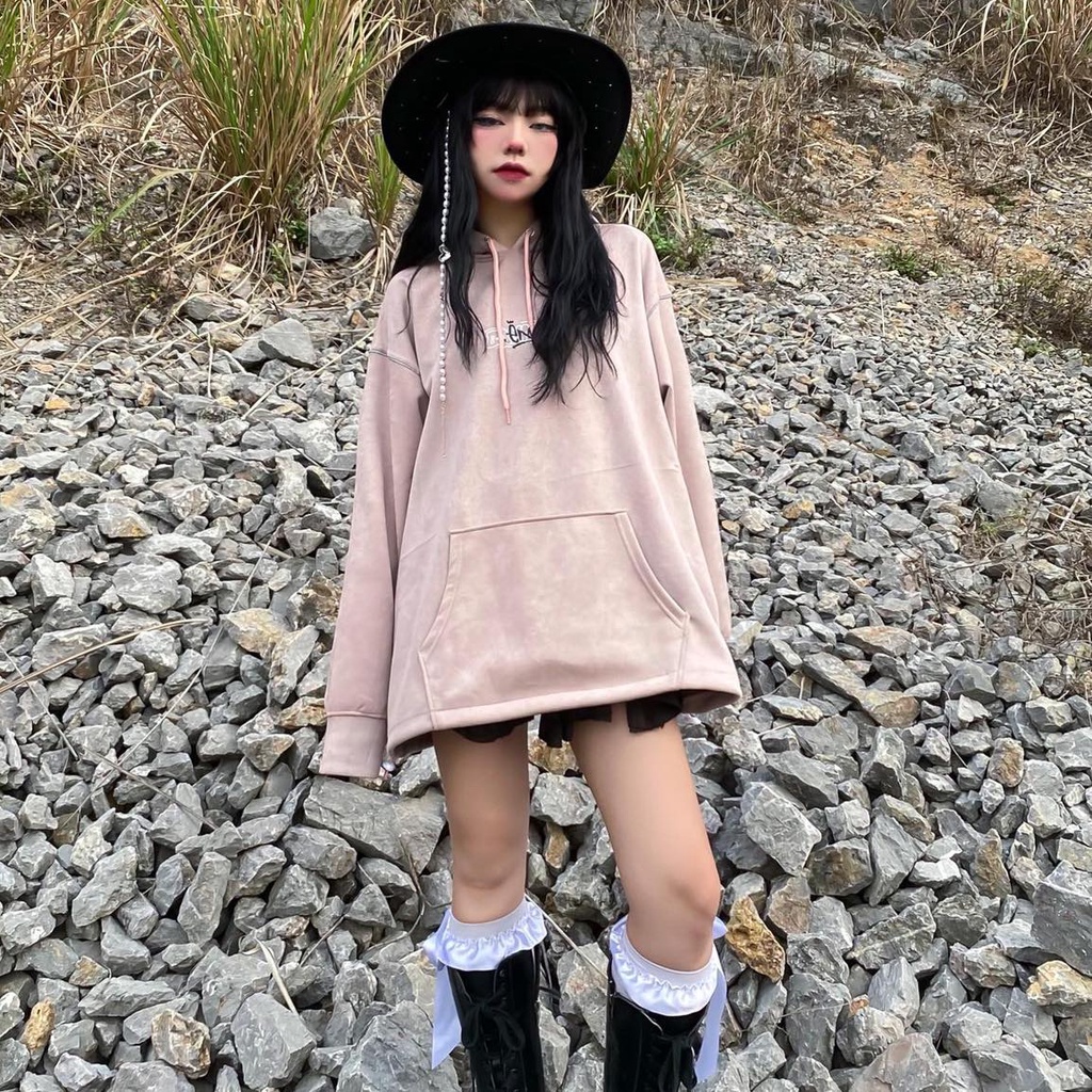 [Chính hãng BANAWA] Áo khoác nỉ hoodie Criminal - Pink
