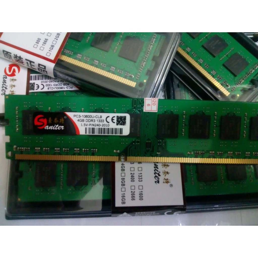 DDR3 4Gb cho main AMD AM3 - không dùng cho main Intel (không tương thích chipset intel)