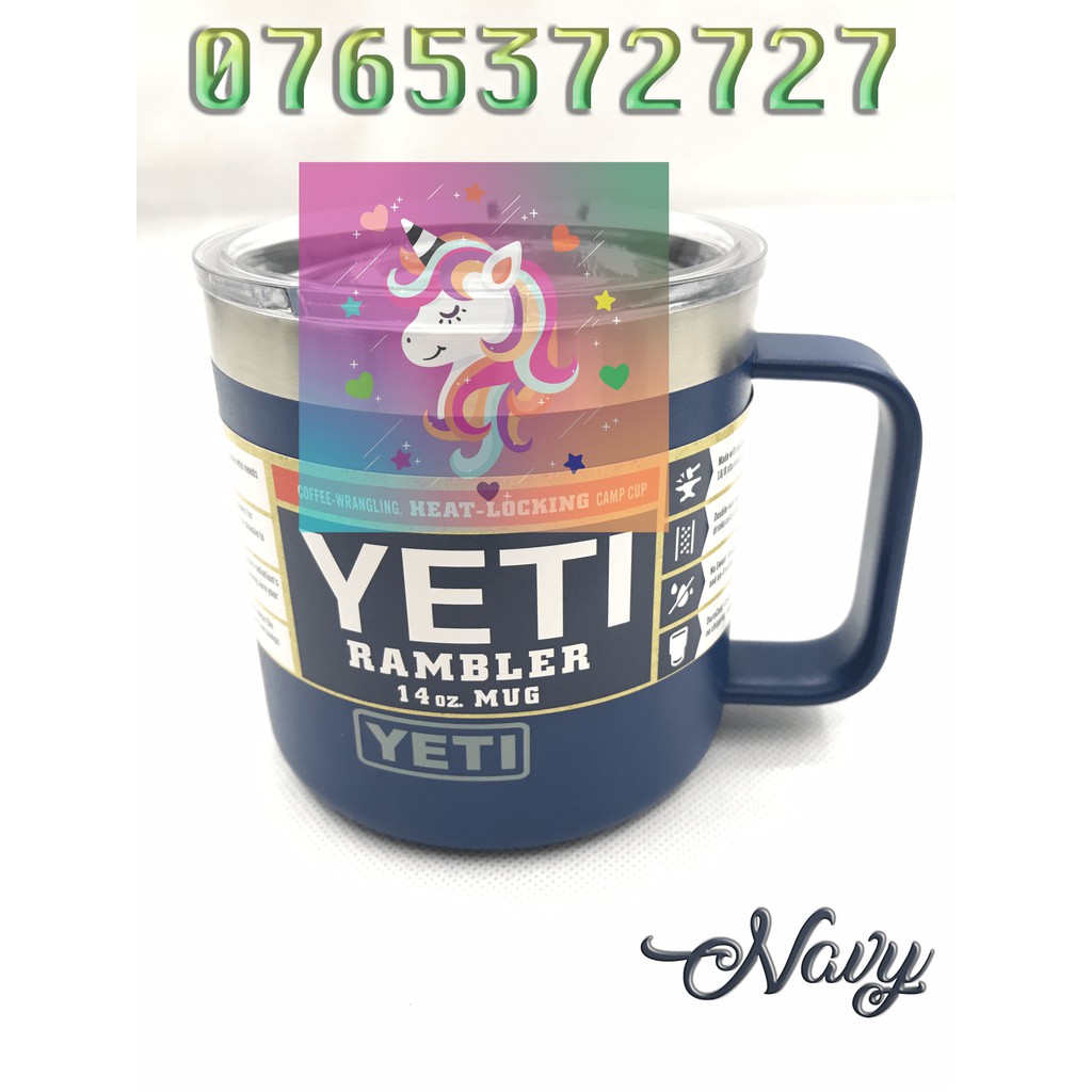 Ly giữ nhiệt Yeti Mug xuất dư 14 Oz - 420 ml