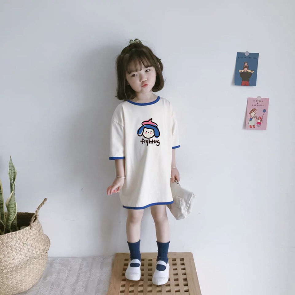 Children's T-shirt skirt lovely skirt for baby girls