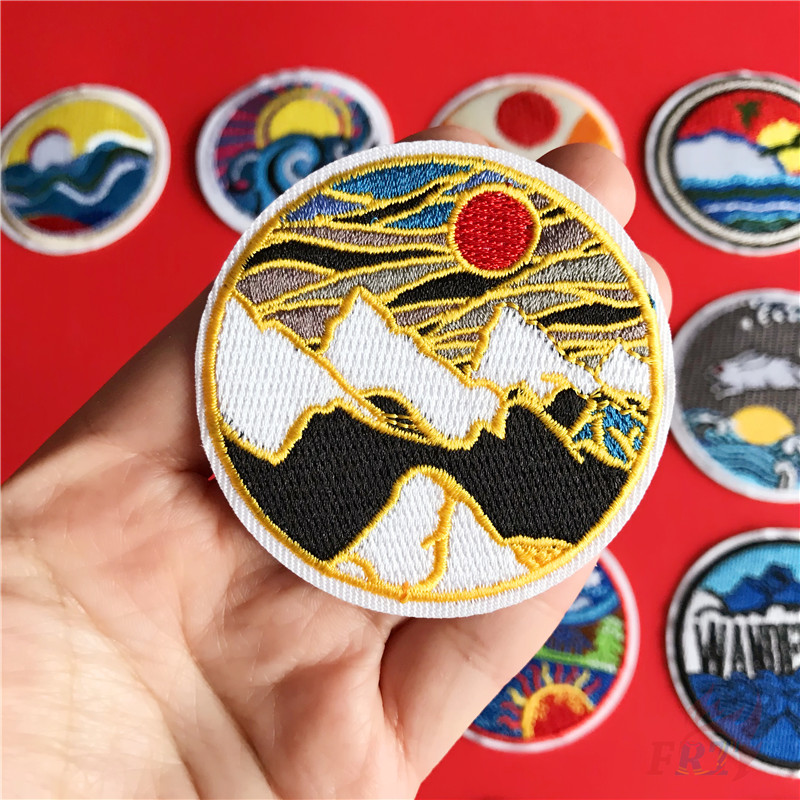 Miếng Dán Ủi Thêu 6cm Họa Tiết Đa Dạng Tùy Chọn