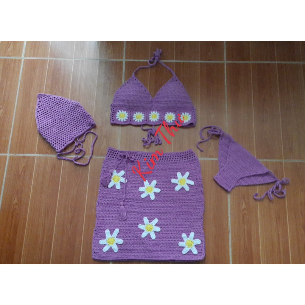 Sét đính hoa cúc