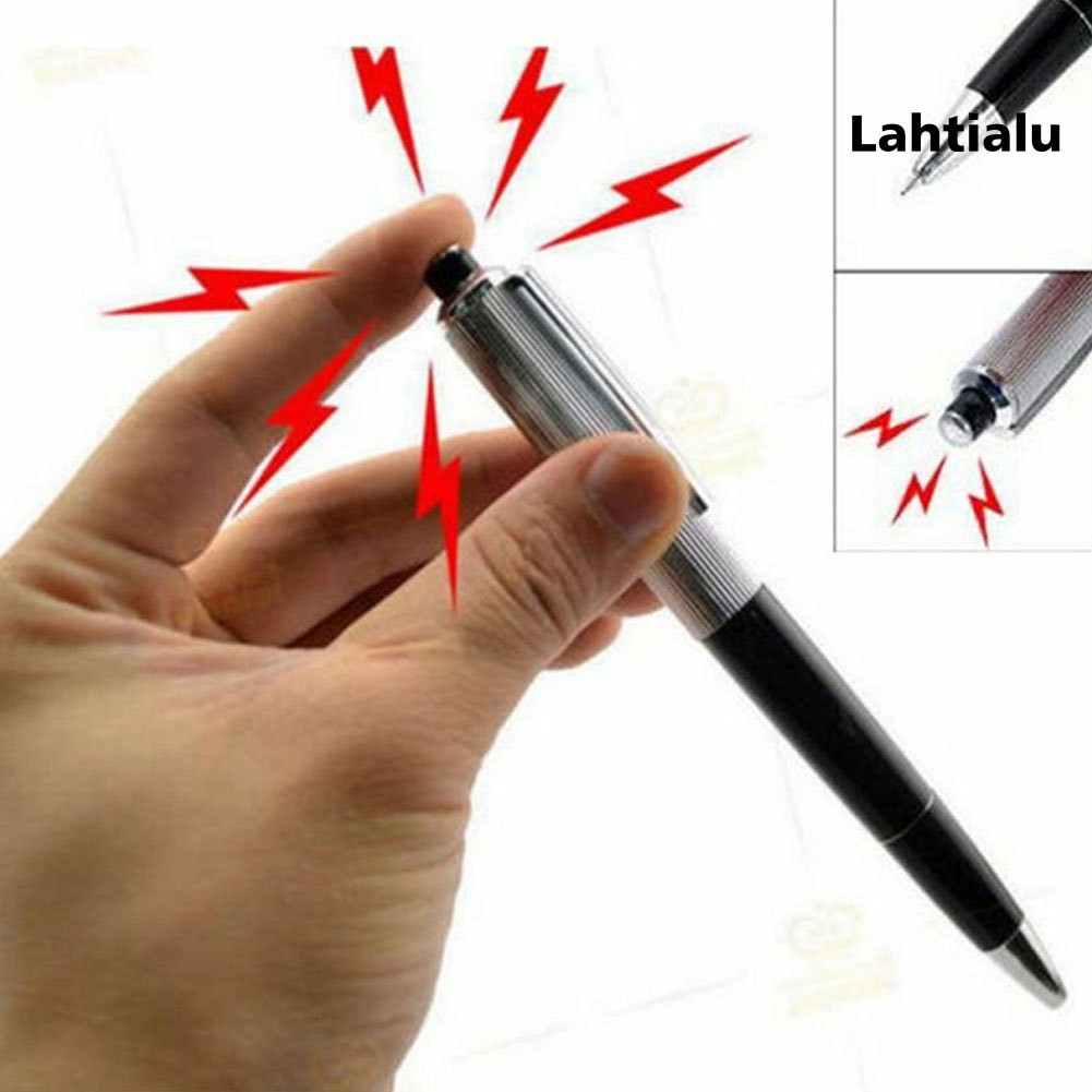 Bút Giật Điện Trêu Đùa Bạn Bè Đồ Troll Vui Nhộn Có Thể Viết Được