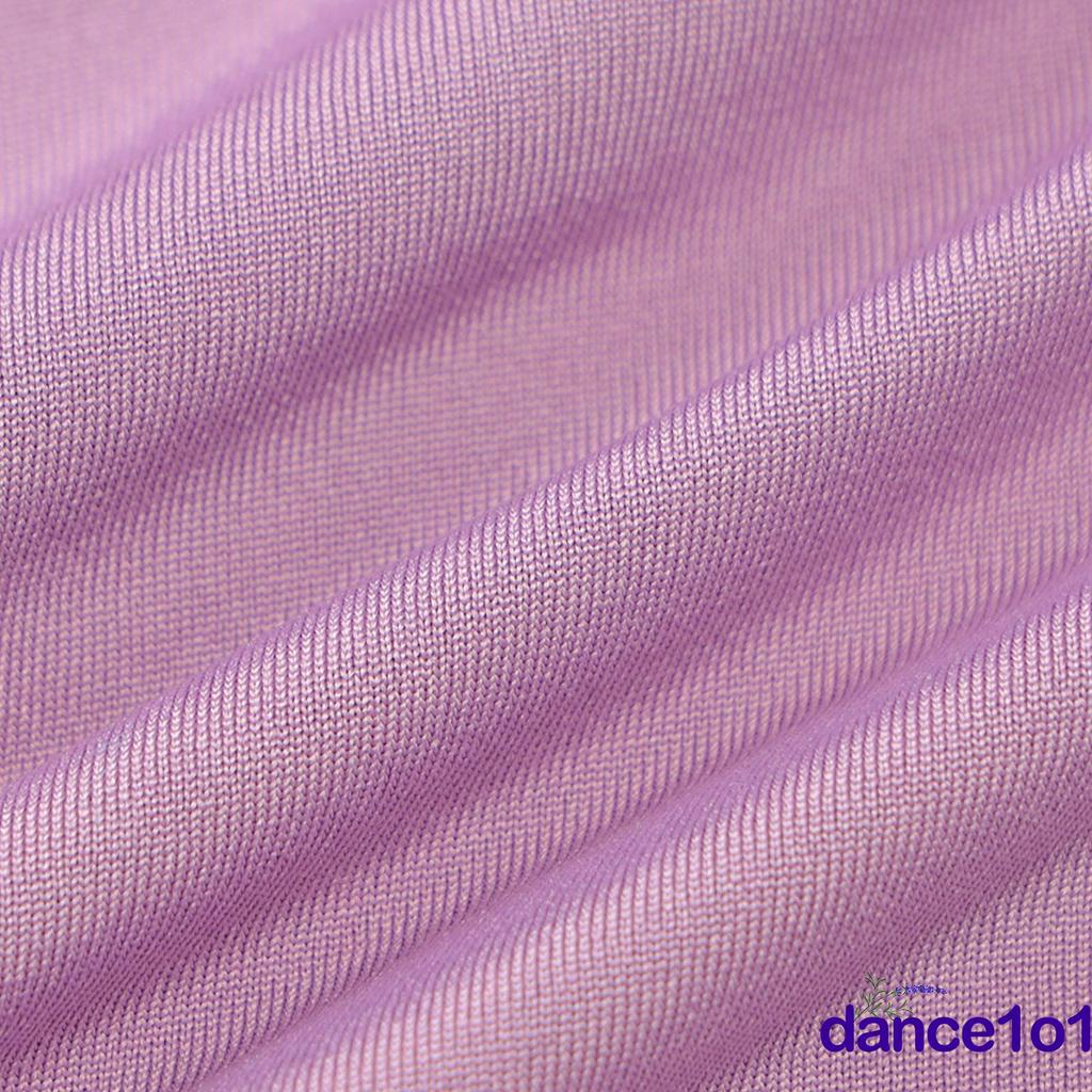 Áo Croptop Tay Dài Cổ Chữ V Màu Trơn