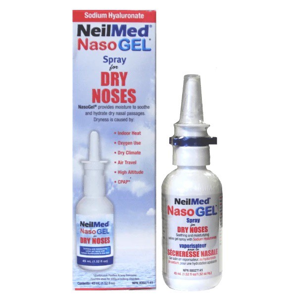 Gel xịt chống khô mũi NeilMed NasoGel Spray For Dry Nose [Neilmed Naso gel, nelmed, neomed] | BigBuy360 - bigbuy360.vn