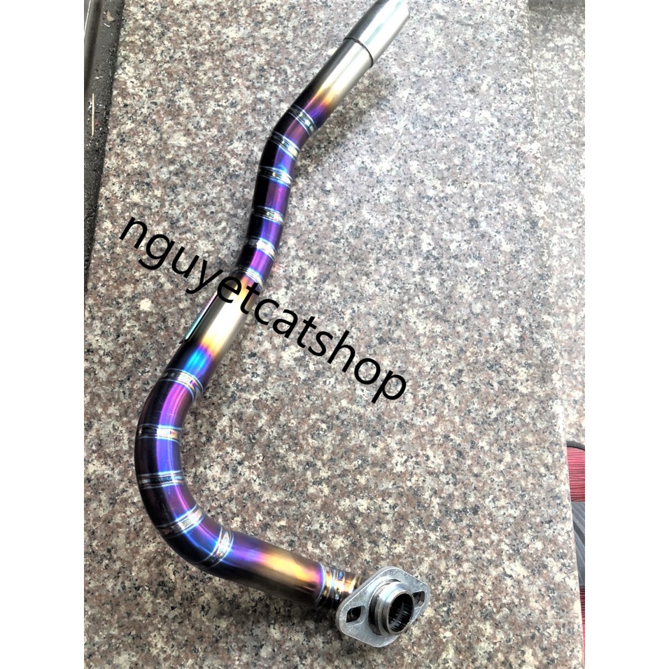 Cổ pô xe Vario titan