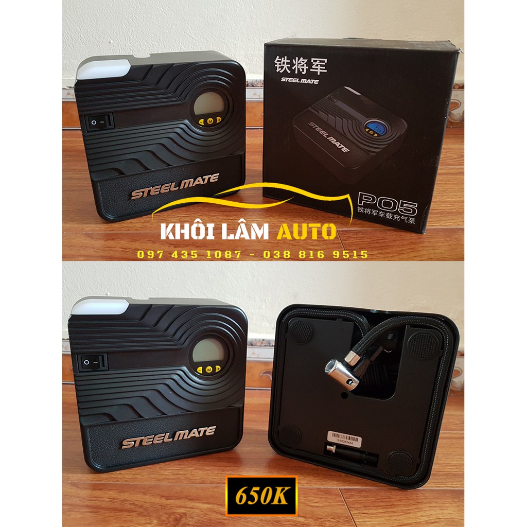 Bơm lốp xe STEEL MATE model P03 và P05
