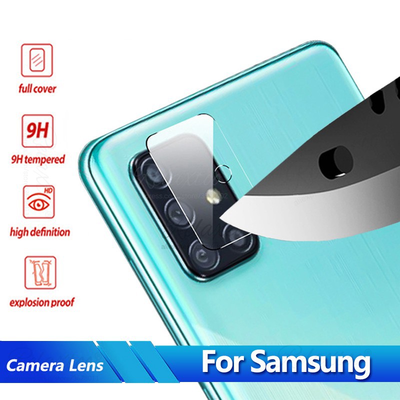 Kính cường lực bảo vệ camera chuyên dụng cho điện thoại Samsung Galaxy M31 A11 A71 A51 A01